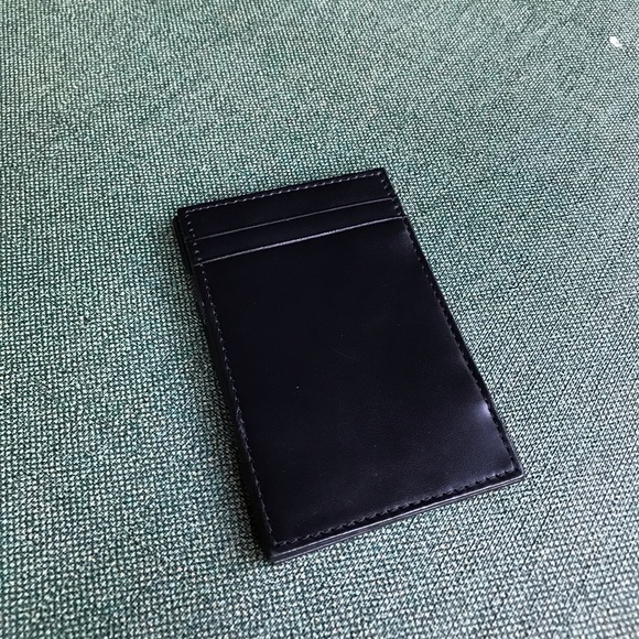 J. CREW Inside-Out Magic Leather Wallet - Picture 1 of 2